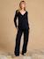 Maternity and nursing wrapover set black - vertbaudet enfant 