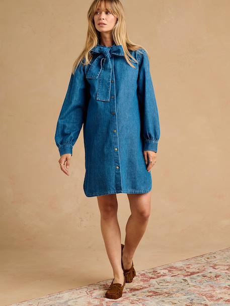 Robe chemise grossesse et allaitement stone - vertbaudet enfant 