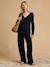 Maternity and nursing wrapover set black - vertbaudet enfant 