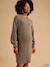 Maternity knitted dress taupe - vertbaudet enfant 