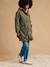 Maternity raincoat with baby cover khaki - vertbaudet enfant 