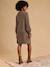 Maternity knitted dress taupe - vertbaudet enfant 