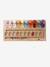 FSC® 100% wooden counting board multicoloured - vertbaudet enfant 