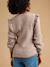 Maternity and nursing jumper Louise taupe - vertbaudet enfant 