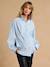 Chemise de grossesse et allaitement bleu ciel - vertbaudet enfant 