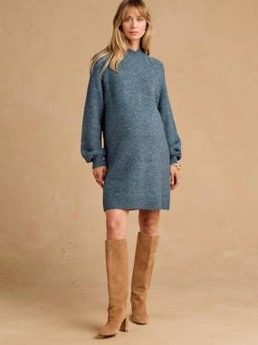 -Maternity and nursing jumper dress