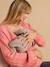 Buttoned maternity and nursing cardigan dusky pink - vertbaudet enfant 