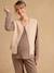 3-piece maternity pyjamas taupe - vertbaudet enfant 