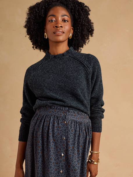 Maternity and nursing jumper Faustine black - vertbaudet enfant 