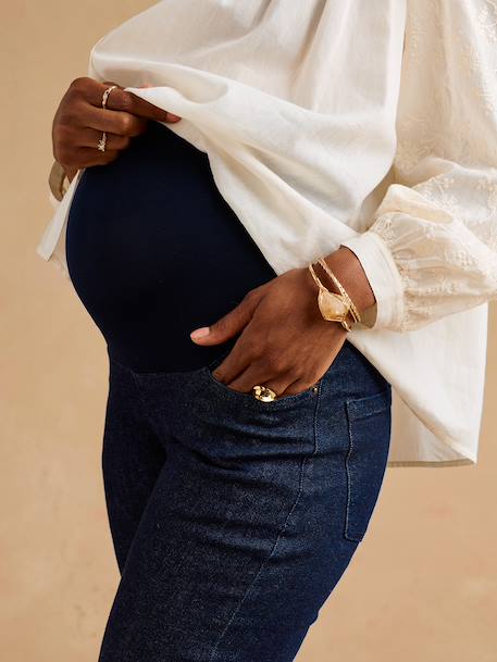 Maternity flare jeans deep blue - vertbaudet enfant 