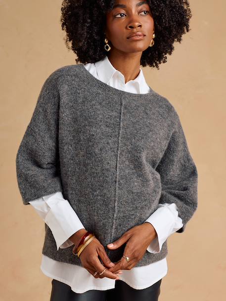 Maternity jumper Mia chocolate - vertbaudet enfant 