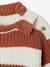 Striped jumper for baby boys navy blue+terracotta - vertbaudet enfant 