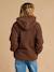 Progressive Zipped Sherpa Jacket with Baby Protector by ENVIE DE FRAISE black+ecru+taupe - vertbaudet enfant 