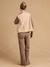 3-piece maternity pyjamas taupe - vertbaudet enfant 