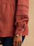 Blouse with Macramé Detail, Maternity & Nursing, ENVIE DE FRAISE terracotta+white - vertbaudet enfant 