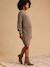 Maternity knitted dress taupe - vertbaudet enfant 