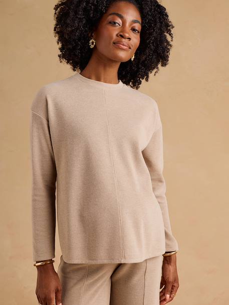 Ensemble de grossesse et postpartum 2 pices noisette+vert - vertbaudet enfant 
