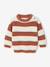 Pull bébé garçon manches longues marine+terracotta - vertbaudet enfant 