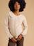 Maternity and nursing jumper Colette marl beige - vertbaudet enfant 