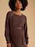ENVIE DE FRAISE maternity knitted dress black+chocolate - vertbaudet enfant 