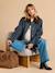 Short maternity coat mouse grey - vertbaudet enfant 