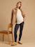 Leopard Print Leggings for Maternity beige+dark grey - vertbaudet enfant 