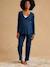 3-piece maternity and nursing pyjamas navy blue - vertbaudet enfant 