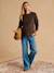 Maternity and nursing jumper Clara chocolate - vertbaudet enfant 