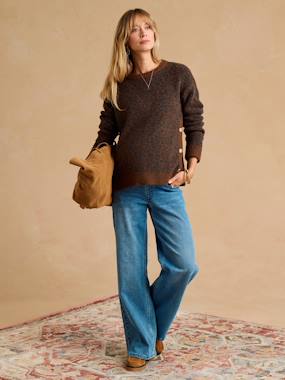 Vêtements de grossesse-Pull de grossesse et allaitement