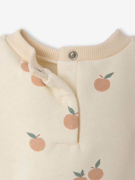 Baby girls sweatshirt and pinafore shorts set old rose - vertbaudet enfant 