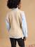 Maternity sleeveless jumper marl beige+red - vertbaudet enfant 