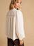 Maternity and nursing blouse Charlotte cream - vertbaudet enfant 