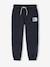 Pantalon de jogging garçon bordeaux+gris ardoise - vertbaudet enfant 