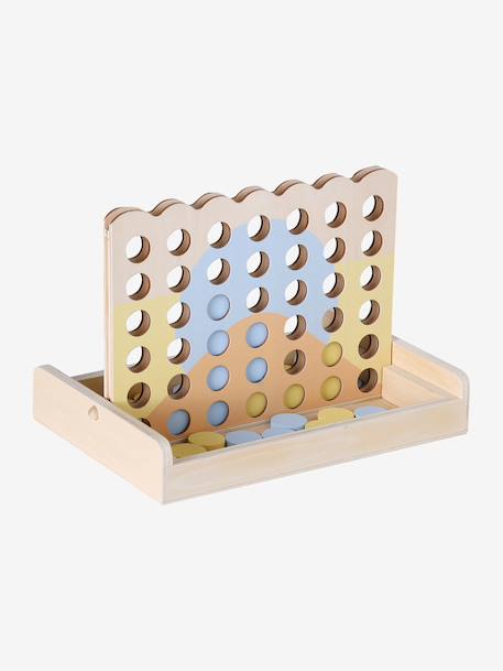 Jeu 4 en ligne en bois FSC® bois - vertbaudet enfant 