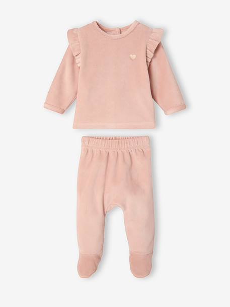 Pack of 2 pyjamas for baby rosy - vertbaudet enfant 
