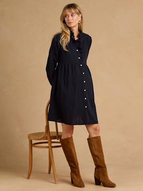 -Cotton gauze nursing clothes dress by ENVIE DE FRAISE
