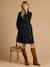 Cotton gauze nursing clothes dress by ENVIE DE FRAISE black+terracotta - vertbaudet enfant 