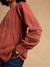 Blouse with Macramé Detail, Maternity & Nursing, ENVIE DE FRAISE terracotta+white - vertbaudet enfant 