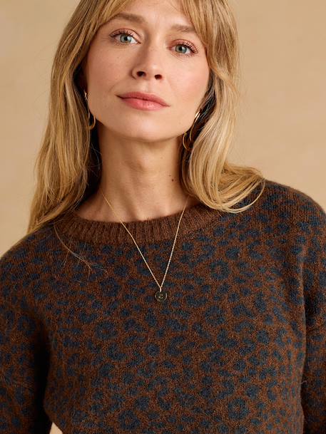 Maternity and nursing jumper Clara chocolate - vertbaudet enfant 