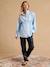 Maternity and nursing shirt Suzanne sky blue - vertbaudet enfant 