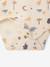Pack of 5 long-sleeved bodysuits for baby cappuccino - vertbaudet enfant 