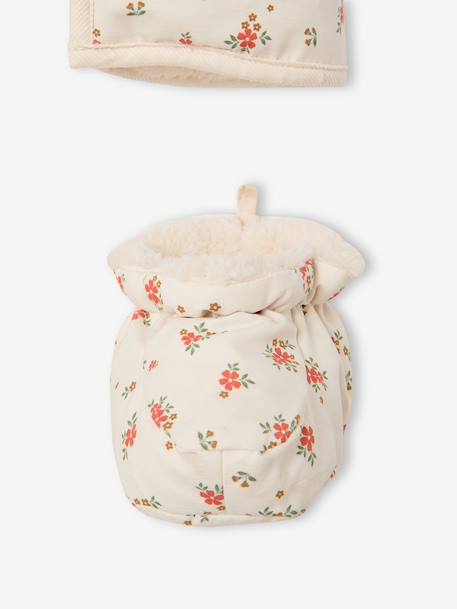 Newborn snowsuit with removable hood vanilla - vertbaudet enfant 