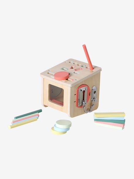 Wooden shape and colour sorting game FSC® 100% wood - vertbaudet enfant 