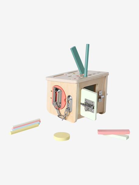 Wooden shape and colour sorting game FSC® 100% wood - vertbaudet enfant 