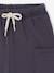 Fleece-lined trousers for baby boys anthracite+olive - vertbaudet enfant 