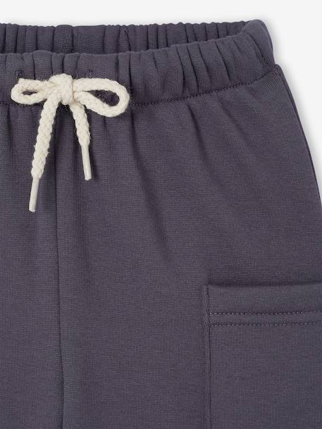 Pantalon bébé garçon doublé polaire anthracite+olive - vertbaudet enfant 
