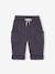 Fleece-lined trousers for baby boys anthracite+olive - vertbaudet enfant 