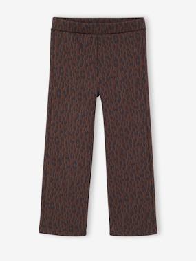 Pantalon fille jacquard - vertbaudet enfant -Pantalon fille jacquard