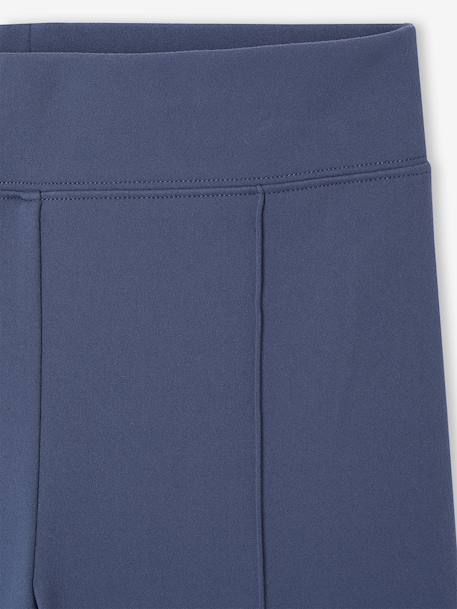 Wide sports leggings for girls medium blue - vertbaudet enfant 