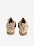 Chaussures premiers pas bébé boots cuir jaune d'or+noir - vertbaudet enfant 